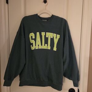 Green Womens Lightweight Sweatshirt